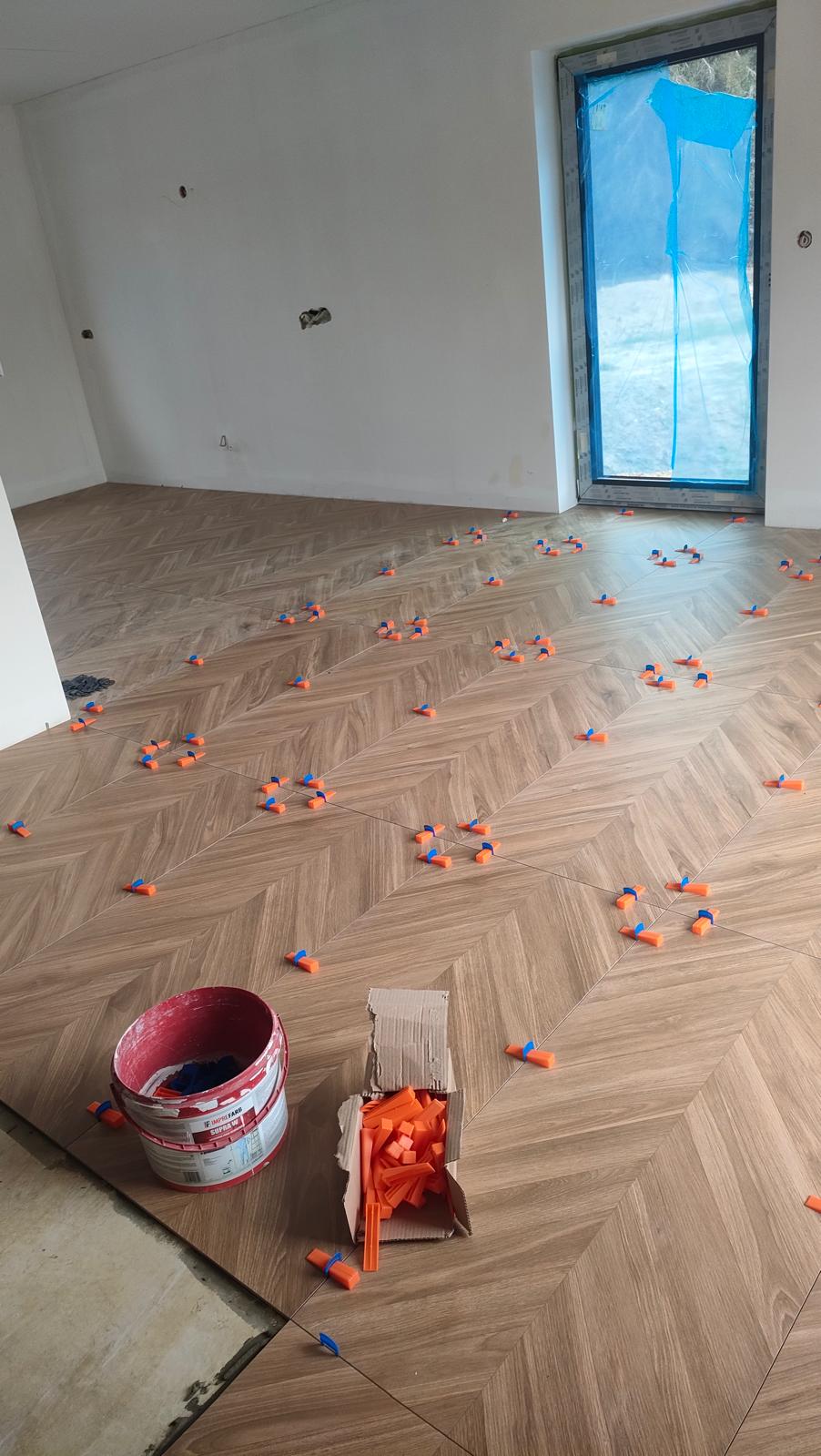 Glazura w układzie cegły